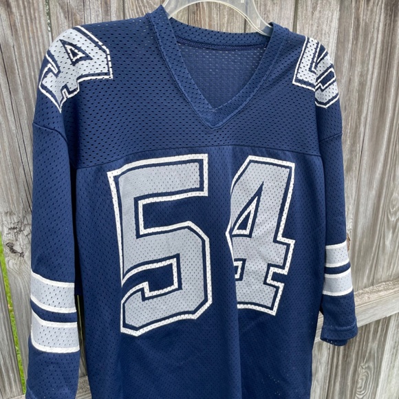 VINTAGE MacGregor Sand-Knit Dallas Cowboys Randy White Blue Mens Large - Picture 2 of 6